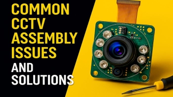  مشکلات رایج در مونتاژ دوربین مداربسته و روش‌های رفع آن