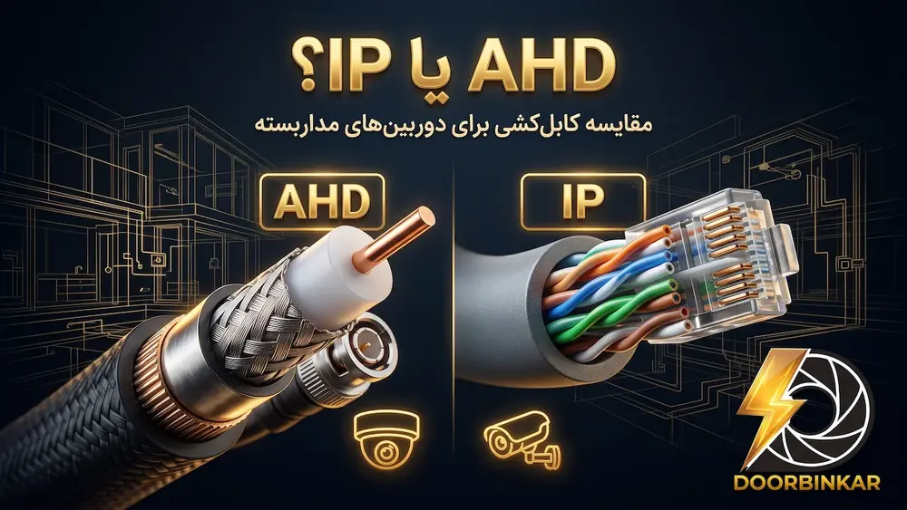 AHD یا IP؟ انتخاب دوربین بر اساس کابل‌کشی موجود ساختمان